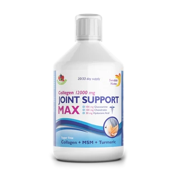 Swedish Nutra JOINT SUPPORT MAX - ZUCKERFREIER GELENKSCHUTZ FLÜSSIGES KOLLAGEN 500 ml.