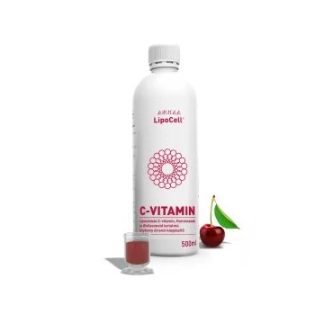 LipoCell liposomales Vitamin C in Kirschgeschmack 500 ml