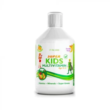 Swedish Nutra Super Kids Flüssiges Multivitamin – 500 ml
