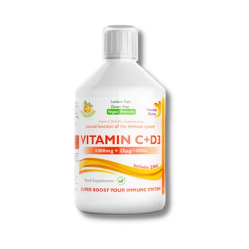 Swedish Nutra C+D3 FLÜSSIGES VITAMIN 500ml