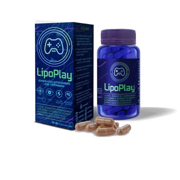 LipoPlay Nahrungsergänzungsmittel-Kapseln 60 Stück