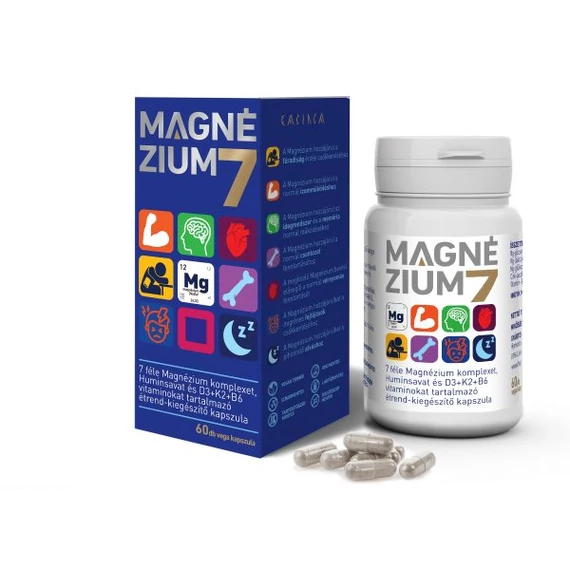 Magnesium 7 Nahrungsergänzungsmittel Kapseln (60 Stk)
