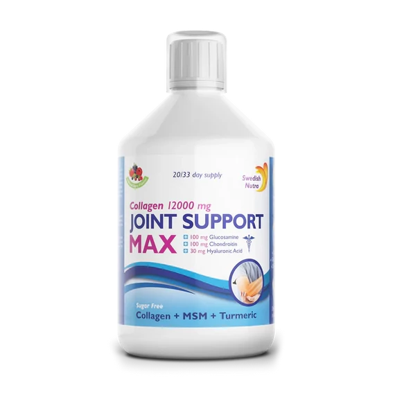 Swedish Nutra JOINT SUPPORT MAX - ZUCKERFREIER GELENKSCHUTZ FLÜSSIGES KOLLAGEN 500 ml.