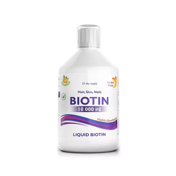 Swedish Nutra BIOTIN 10000 FLÜSSIGES VITAMIN 500ML