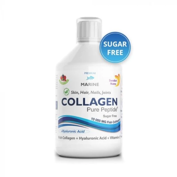 Swedish Nutra FISCHKOLLAGEN MIT HYALURONSÄURE UND VITAMIN C 500ml