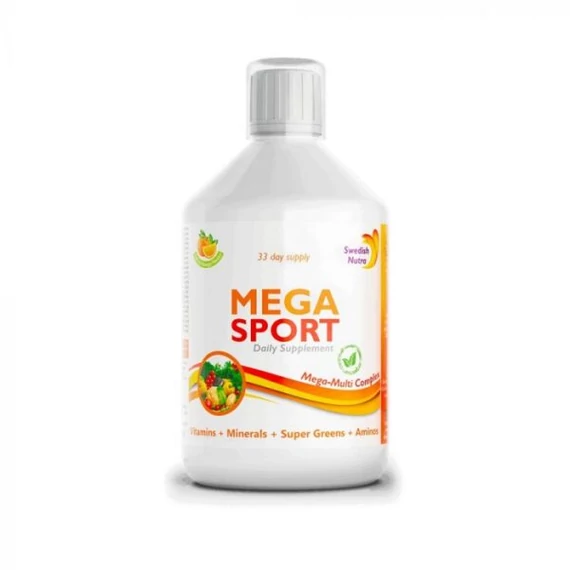 Swedish Nutra MEGA SPORT FLÜSSIGES VITAMIN 500ml
