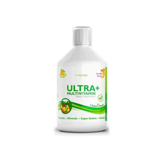  Swedish Nutra Ultra+ Flüssiges Multivitamin – 500 ml