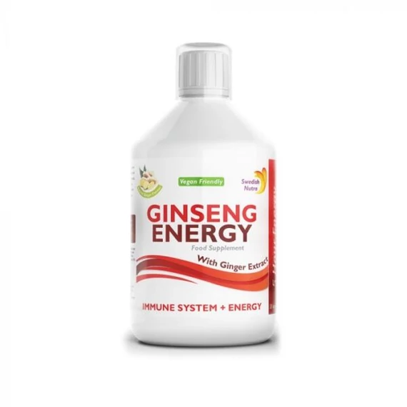 Swedish Nutra GINSENG ENERGY FLÜSSIGER VITAMINKOMPLEX 500ml