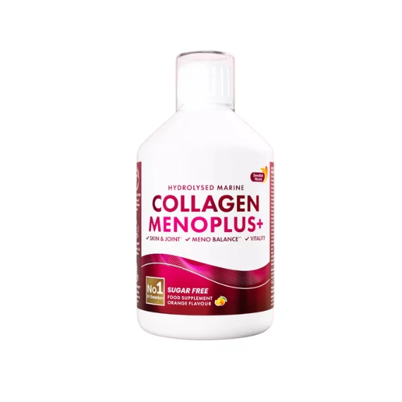 Swedish Nutra Collagen Menoplus+ flüssiges marines Kollagen für Frauen in den Wechseljahren