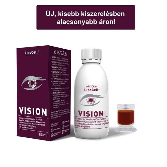LipoCell Vision liposomales Nahrungsergänzungsmittel (150 ml)