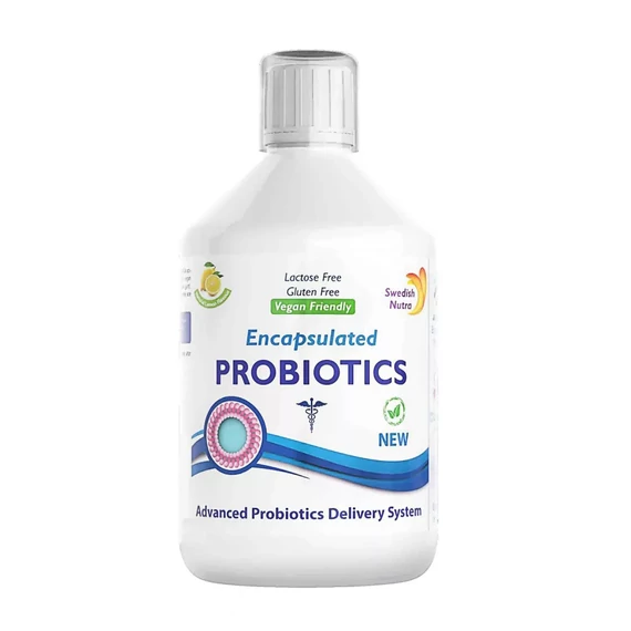 Swedish Nutra Flüssiges Probiotikum mit Vitamin C – 500ml